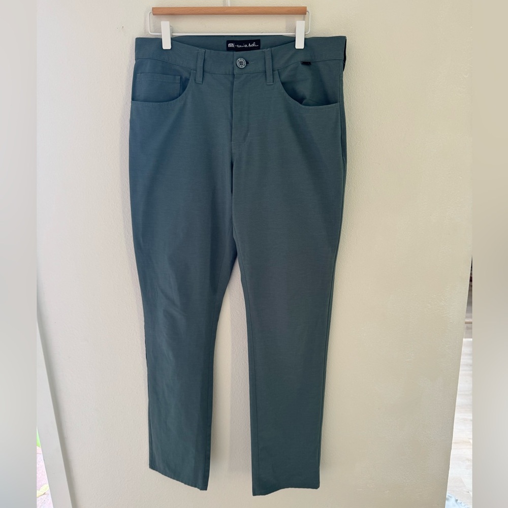 Travis Mathew Sage Green Resort Pants size 32